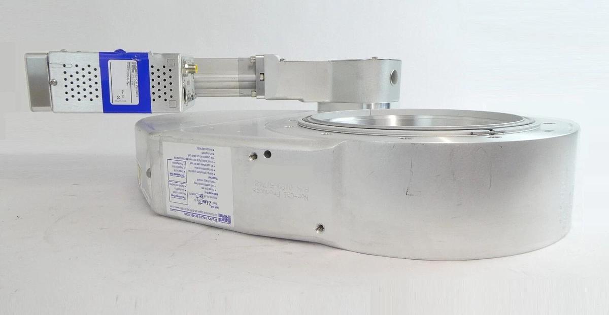Used Nor-Cal Products 0190-51742 Throttling Pendulum Valve IQ Series AMAT Working