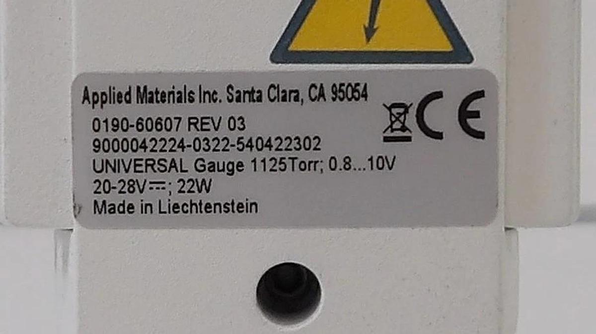 Used AMAT Applied Materials 0190-60607 Universal Gauge Lot of 2 Working