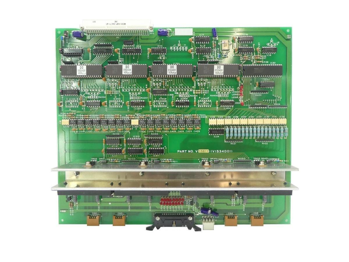Used Varian Semicoductor VSEA V1581Y (V1534D01) 10 Step Motor Control PCB Working