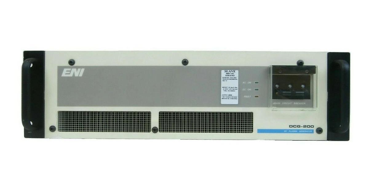 Used DCG-200A ENI DC22S-A022000010AL Generator SLAVE AMAT 0190-07963 Tested Working