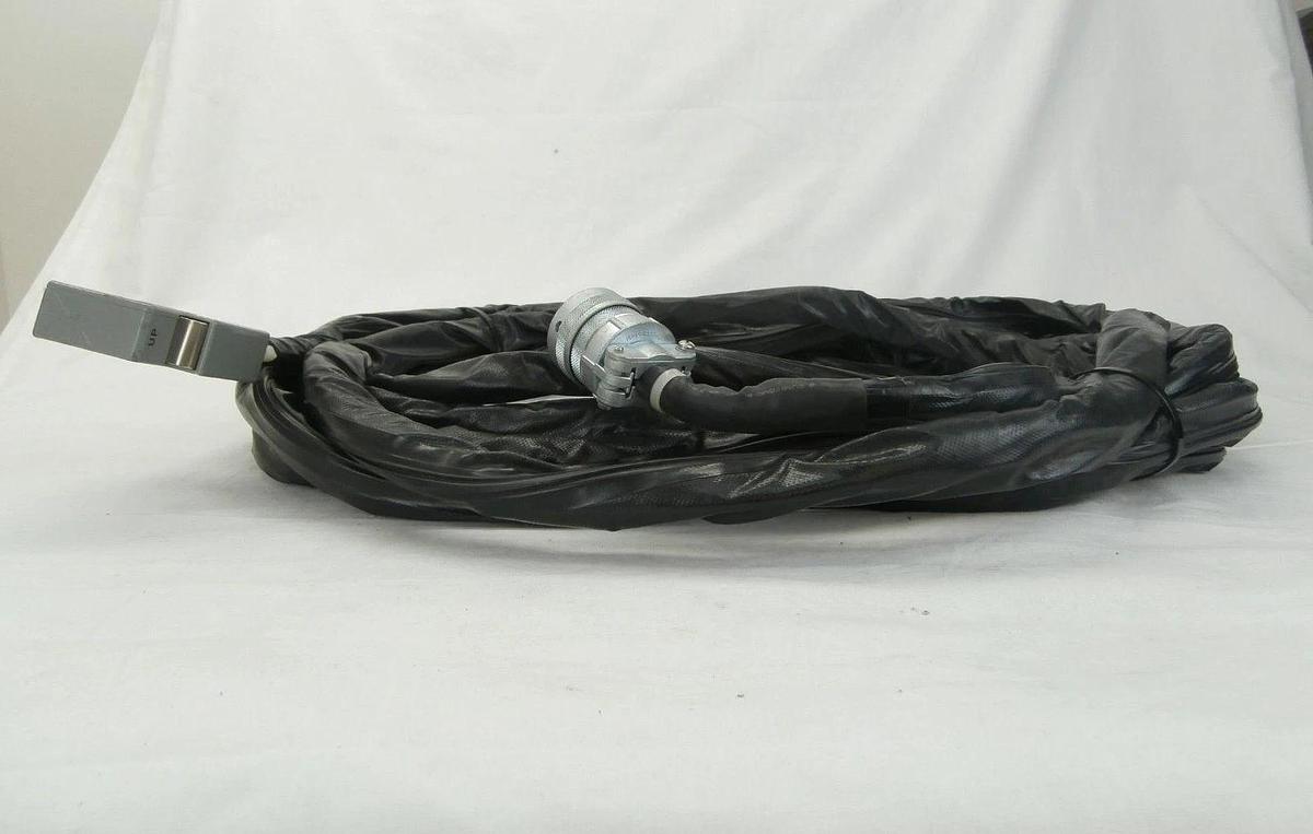 Used Seiko Seiki RK21092-01-3 TMP Turbomolecular Pump Cable 26 Foot 8M Turbo Working