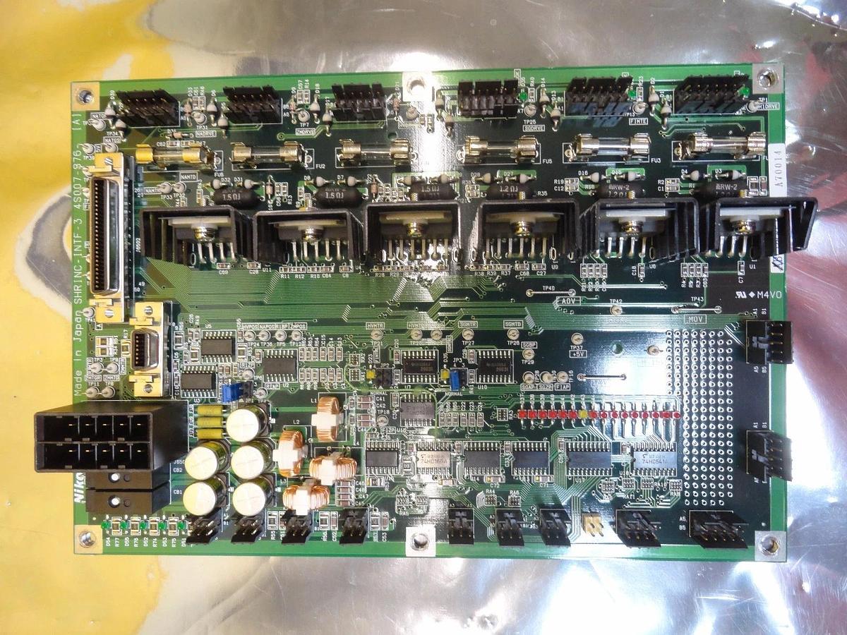 Used Nikon 4S007-876 Interface Control Board PCB SHRINC-INTF-3 NSR-S204B System Used