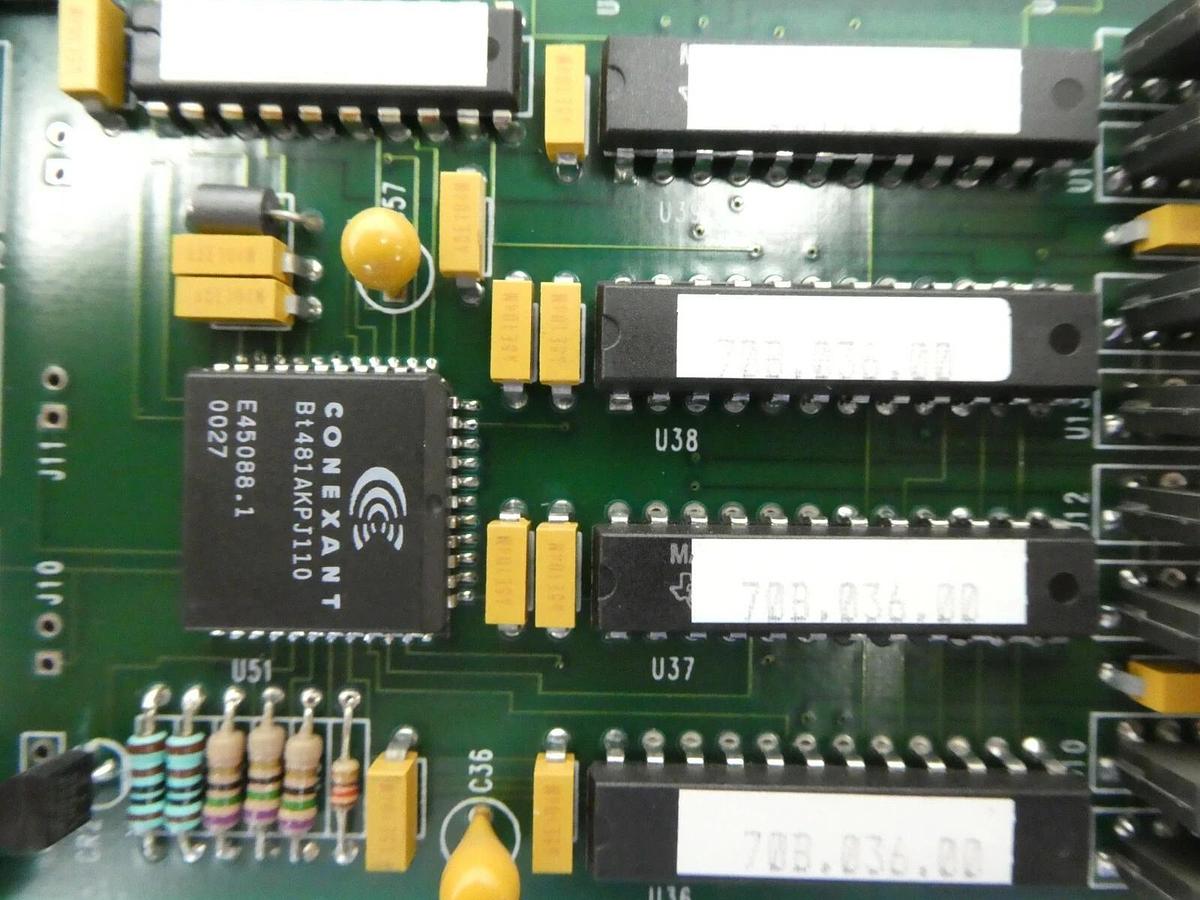 Used RGI Raster Graphics 51401 Processor PCB Card RG-700 6000700-09A Bio-Rad Q7 Spare