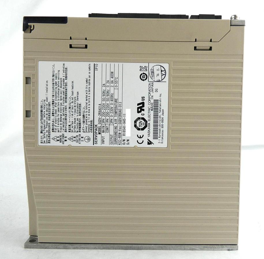 Used Yaskawa Electric SGDV-2R8A01A Servo Drive SERVOPACK Working Surplus