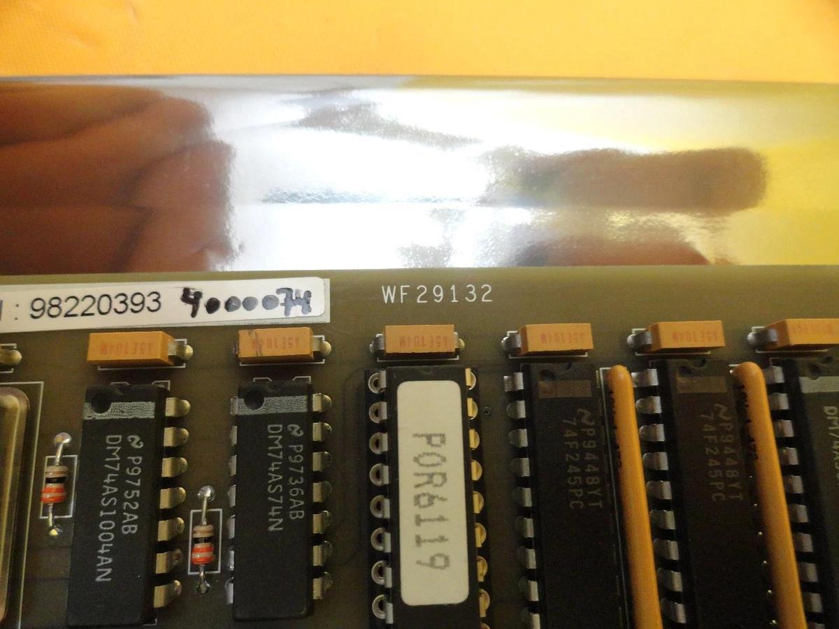 Used Orbot WF29132 WFRECORDER 4000074 PCB Card AMAT WF 736 DUO Broken Pull Tab Used