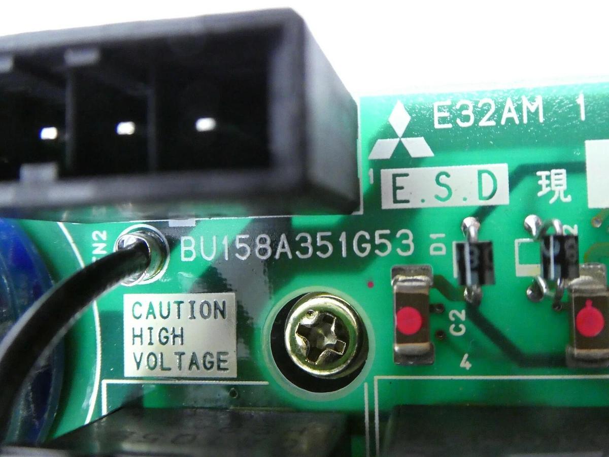 Used Mitsubishi BU158A351G53 High Voltage PCB Assembly E32AM 1 CR-E356-S06 Working