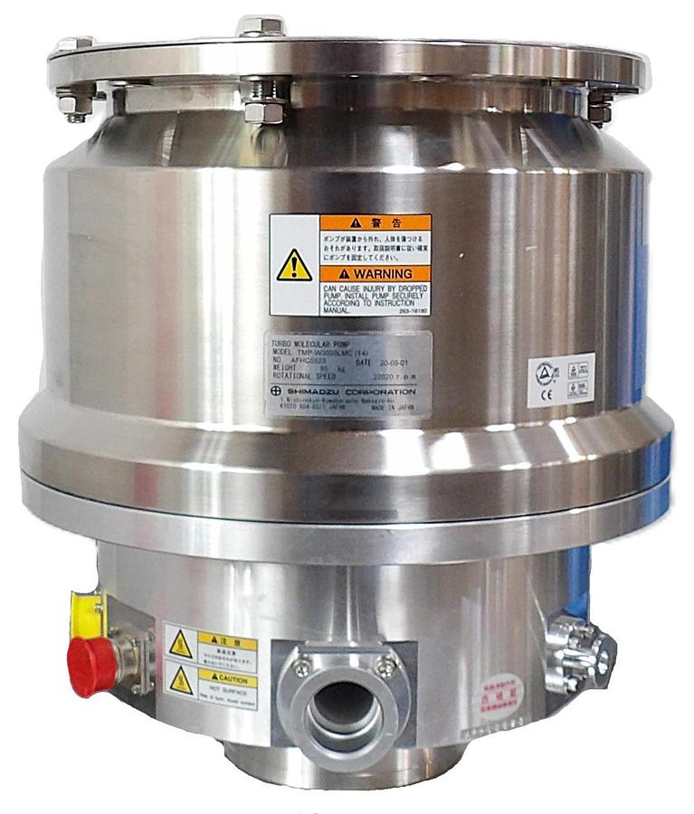 Used TMP Shimadzu TMP-W3503LMC (T4) Turbomolecular Pump Communication Fault Untested
