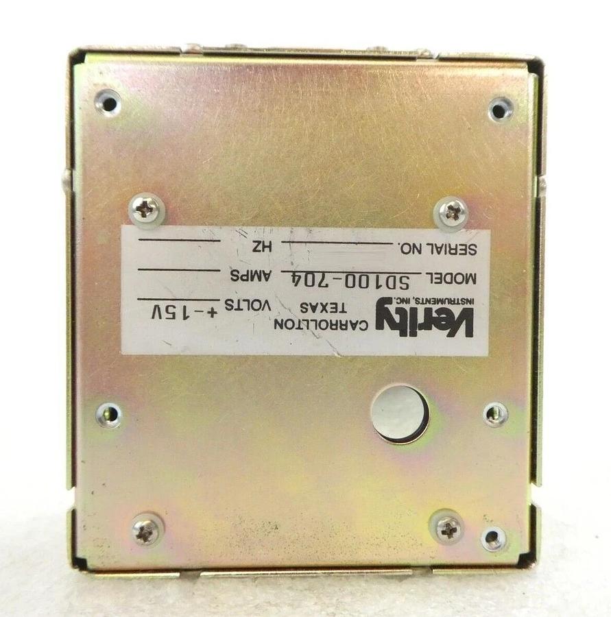 Used Verity Instruments SD100-704 PMT Detector Head Novellus 27-00184-00 Working