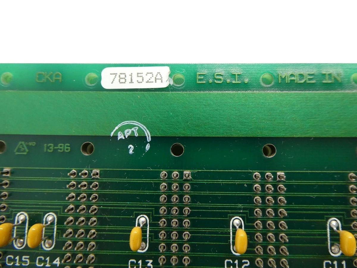 Used ESI Electro Scientific Industries CKA 78152 Local MMB Backplane PCB Working