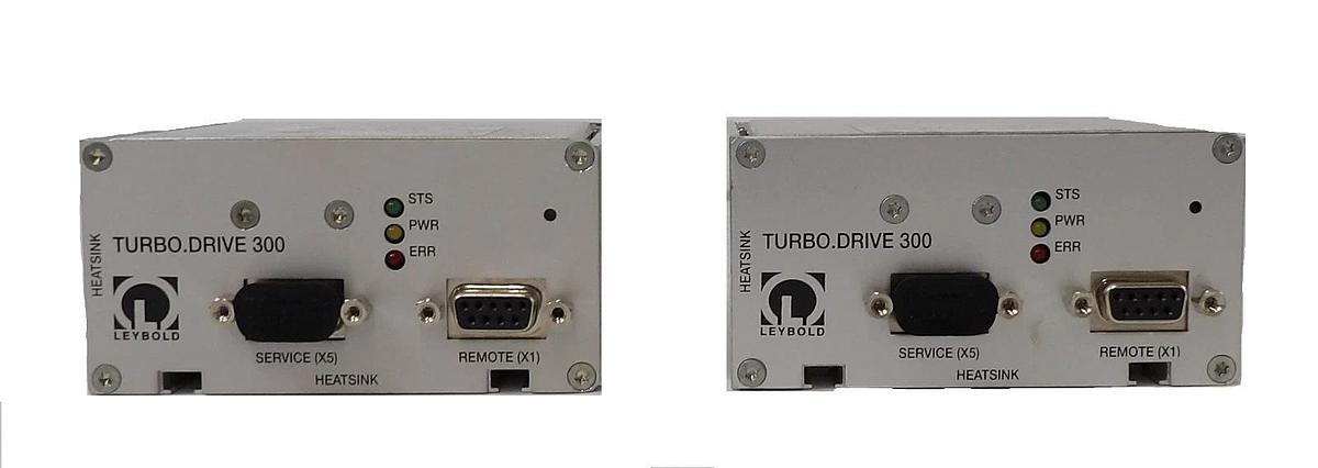 Used TD300 Leybold 800072V0001 Turbo Pump Controller TURBO.DRIVE 300 Lot of 2 Working