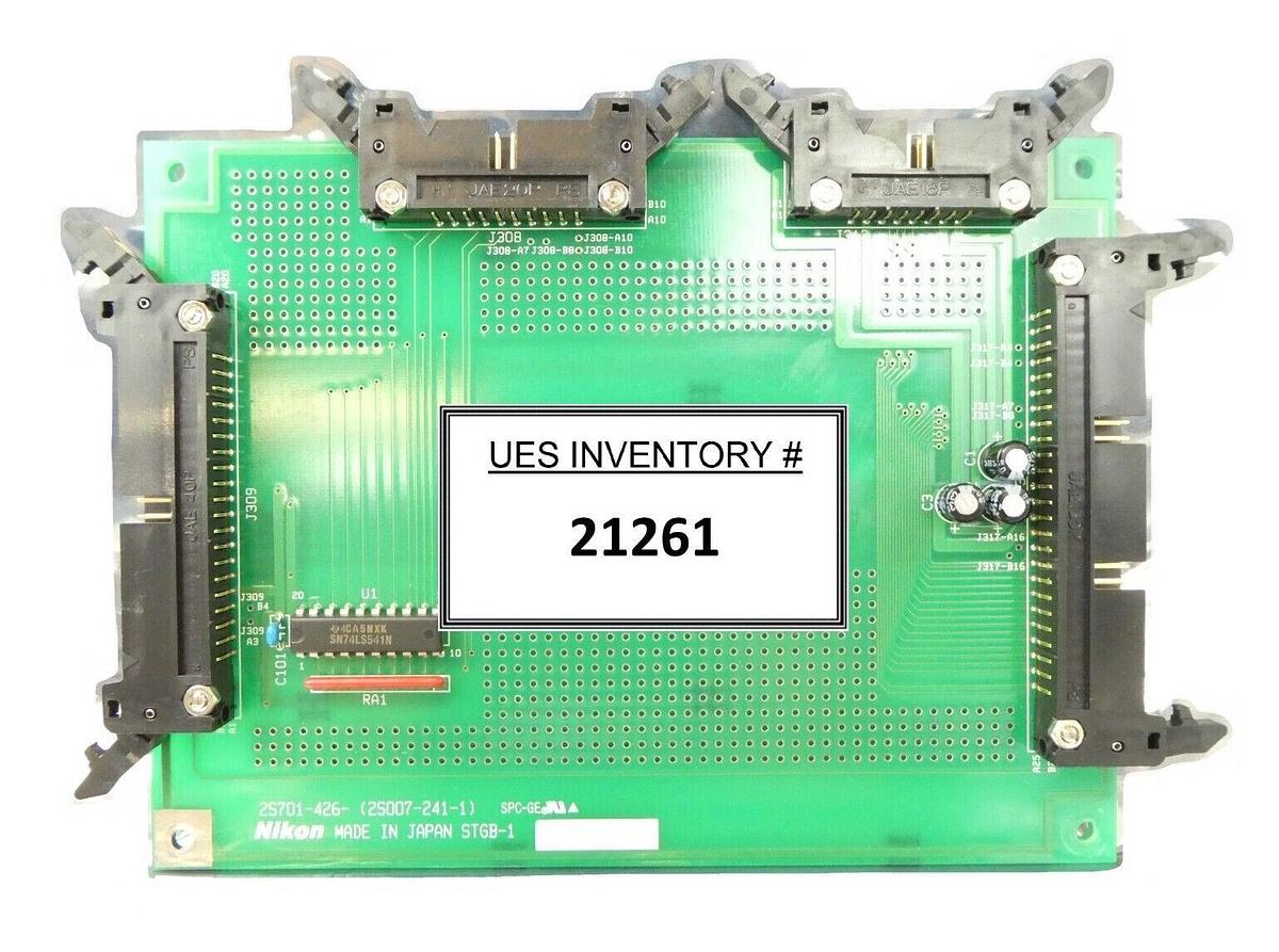 Used Nikon 2S701-426 Interface Connector PCB STGB-1 2S007-241-1 NRM-3100 Working