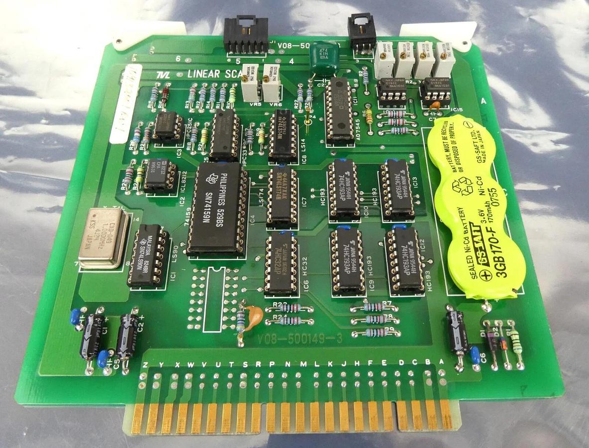 Used Varian Semiconductor VSEA 109132001 Linear Scale Mod PCB Working Surplus