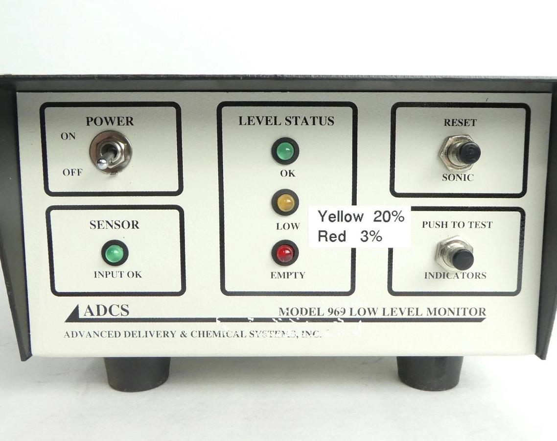 Used ADCS Model 969 Low Level Monitor Reseller Lot of 8 Used Working