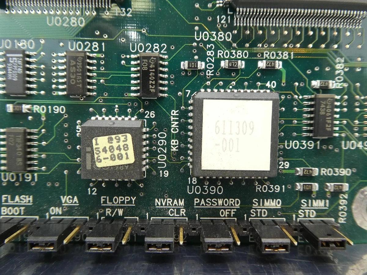 Used Phoenix Technologies 614726-003 PhoenixBIOS Mother Board PCB 540581-001 Working