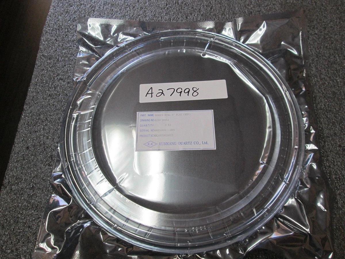 Used AMAT Applied Materials 0020-10151 SHADOW RING 8in FLAT (MXP) New Surplus