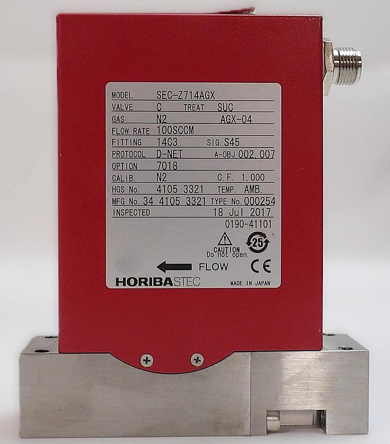 Used Horiba STEC SEC-Z714AGX Mass Flow Controller MFC Z700 Lot of 10 Working Spare
