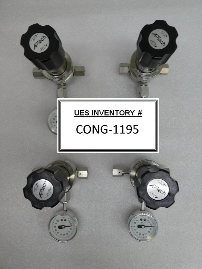 Used APTech AP1010SM 3PW FV4 FV4 0 Single Stage Regulator Valve Reseller Lot of 4