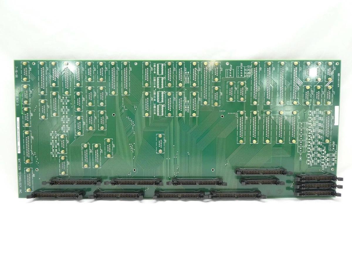 Mattson Technology 246-91000-00 Primary Interface PCB Strip & CVD Rev. B New