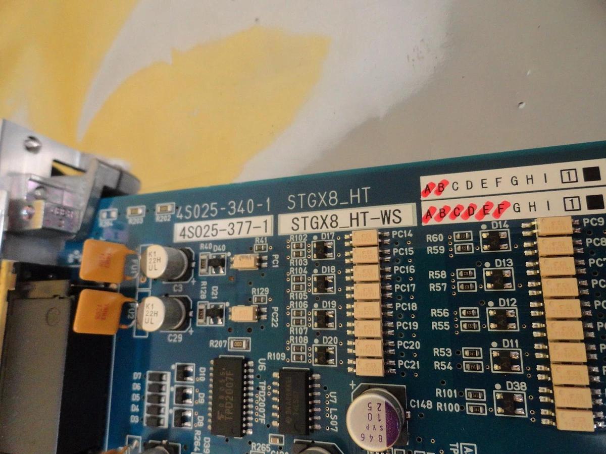 Used Nikon 4S025-340-1 Interface Control Card PCB STGX8_HT NSR Series Working Surplus