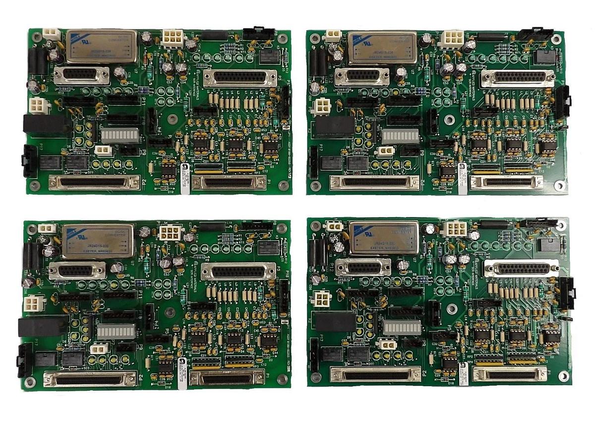Used AMAT Applied Materials 0100-02355 SCR Interface PCB Reseller Lot of 4 Working