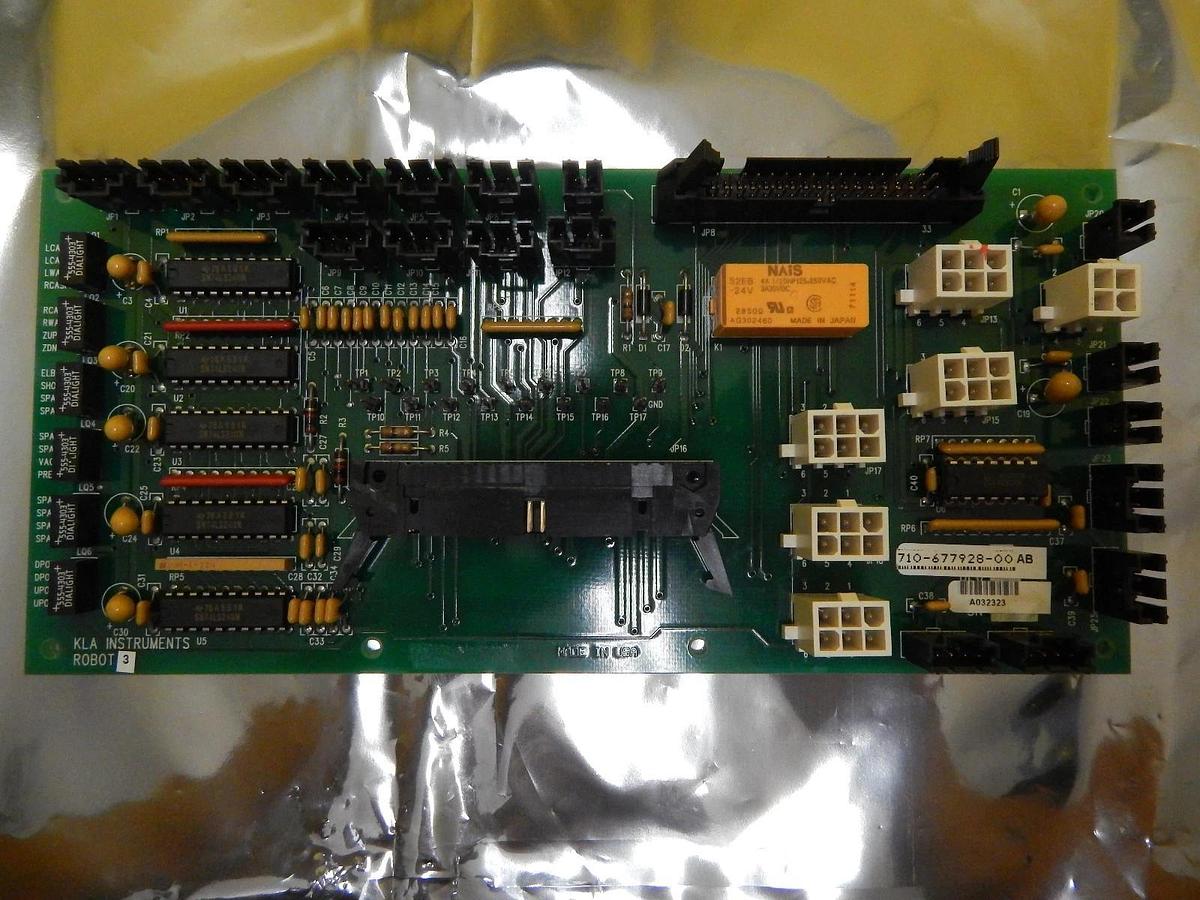 Used KLA Instruments 710-677928-00 Robot Distribution PCB 073-650938-00 Used Working