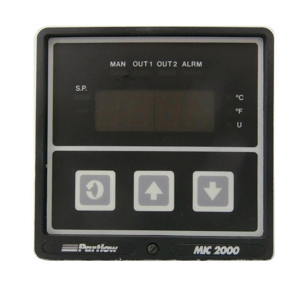 Used Partlow 2123021EA Process Controller MIC 2000 Mattson 934-14007-00 Working Spare