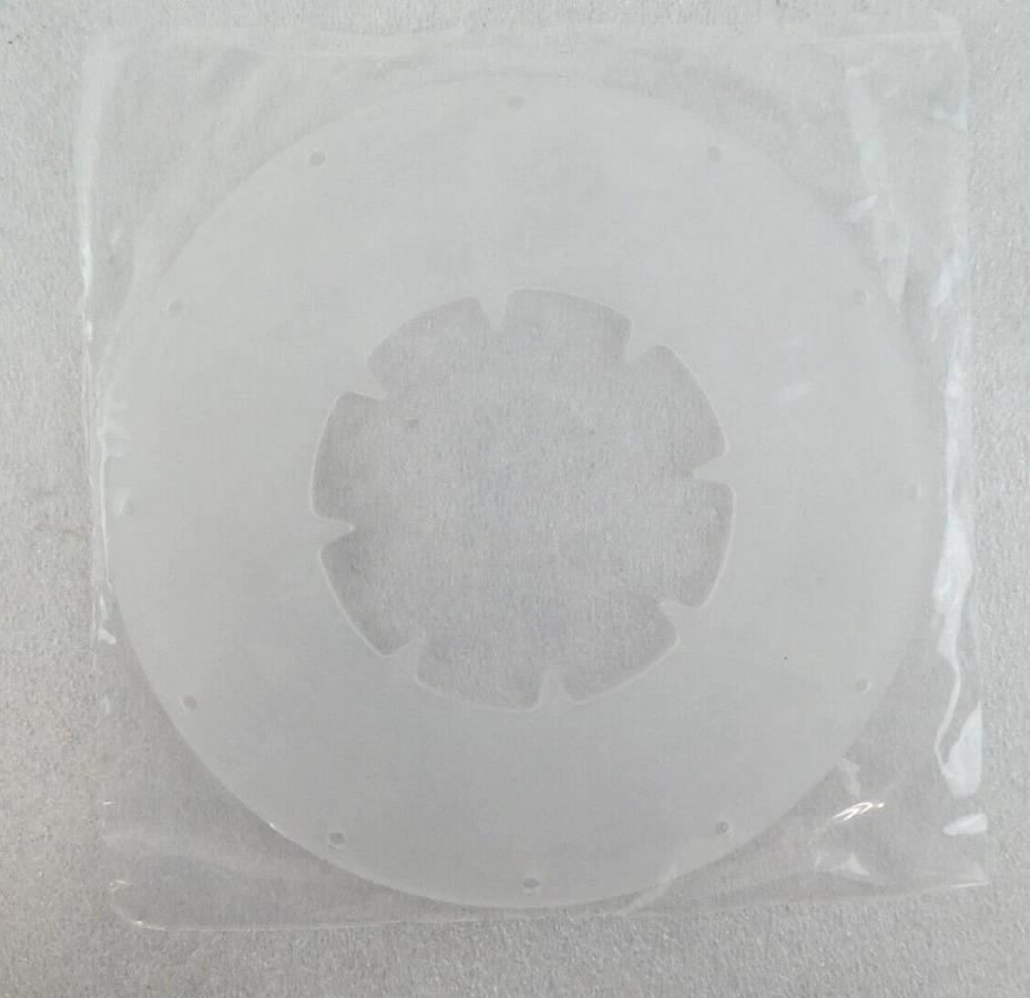 Used AMAT Applied Materials 0200-00038 Quartz Clamp Ring 100mm Cleaned Working