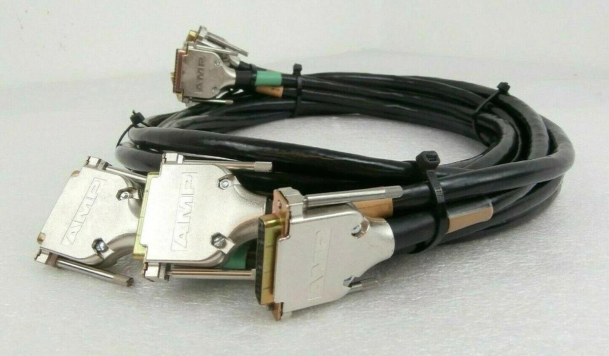 Used Kensington Robot Cable Set of 3 8-1013-00 8-4029-00 8-4030-00 8' Newport Working