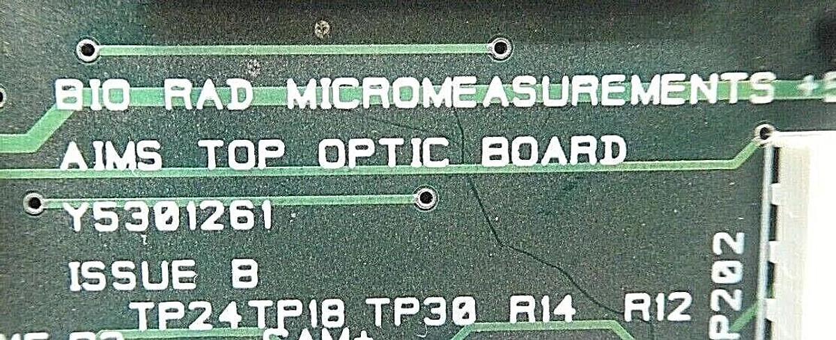 Used Bio-Rad Y5301261 AIMS Top Optic PCB Y5301260 Lot of 2 Quaestor Q7 Working Spare