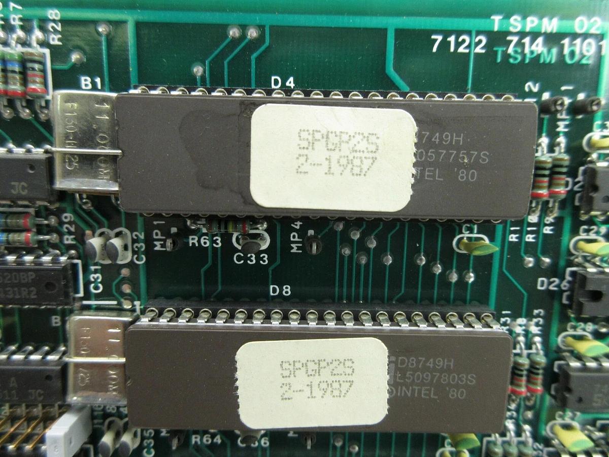Used Philips 7122 714 1101.1 Processor PCB Card TSPM 02 ASML PAS 5000/2500 Used
