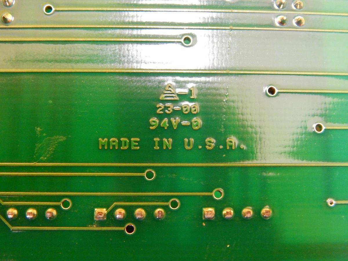 Used Irvine Optical 601999 XYZT UNIV Sensor Connector PCB 601995 Working Surplus