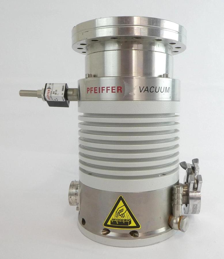 Used TPU 180HM Pfeiffer Vacuum PM P02 070 A Turbomolecular Pump Turbo Working Surplus
