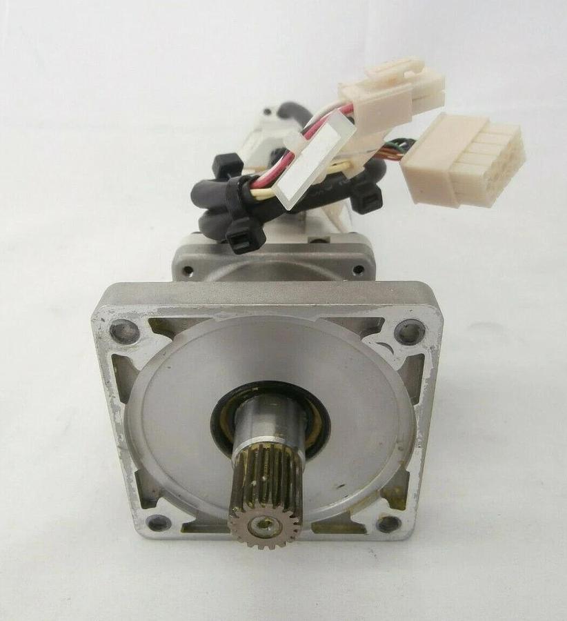 Used Panasonic MSMA041A42 AC Servo Motor with Gearhead MSMA041A1F Working Spare
