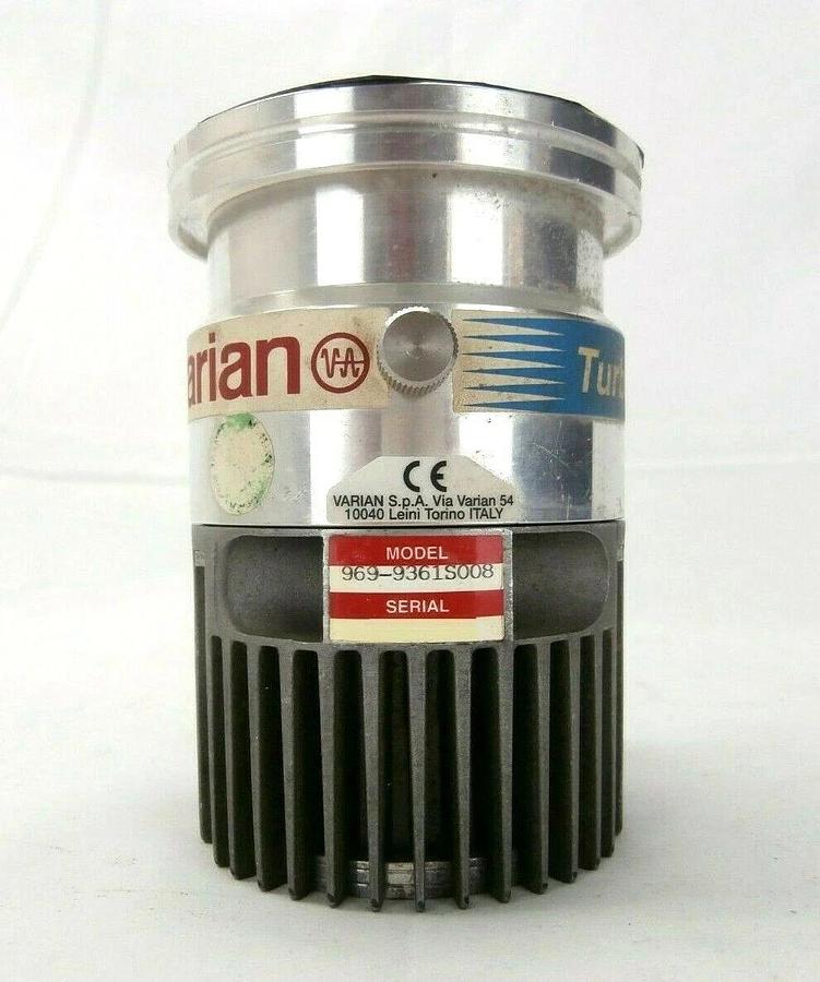 Used Turbo-V 70D MacroTorr Varian 969-9361S008 Turbomolecular Pump Turbo VSEA Tested