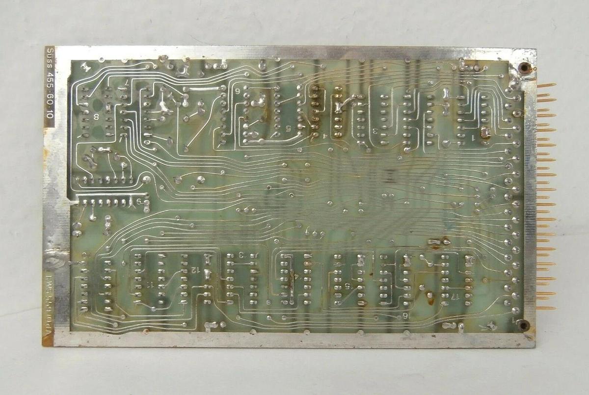 Used Karl Suss 455-60-10 PCB Card 559.10dA MJB 55 Wafer Mask Aligner Working Surplus