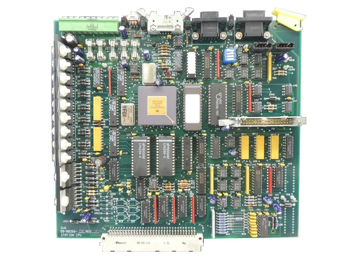 Used SVG Silicon Valley Group 99-80266-01 PCT Station CPU PCB Card Rev. J 74017A-28
