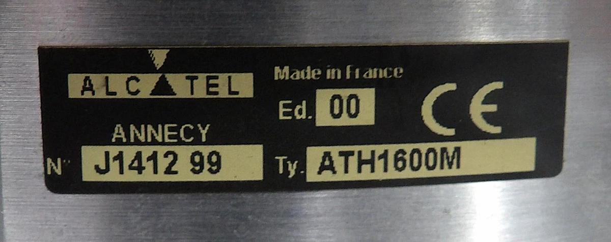 Used ATH Alcatel ATH1600M Turbomolecular Pump Turbo Adixen Working Surplus