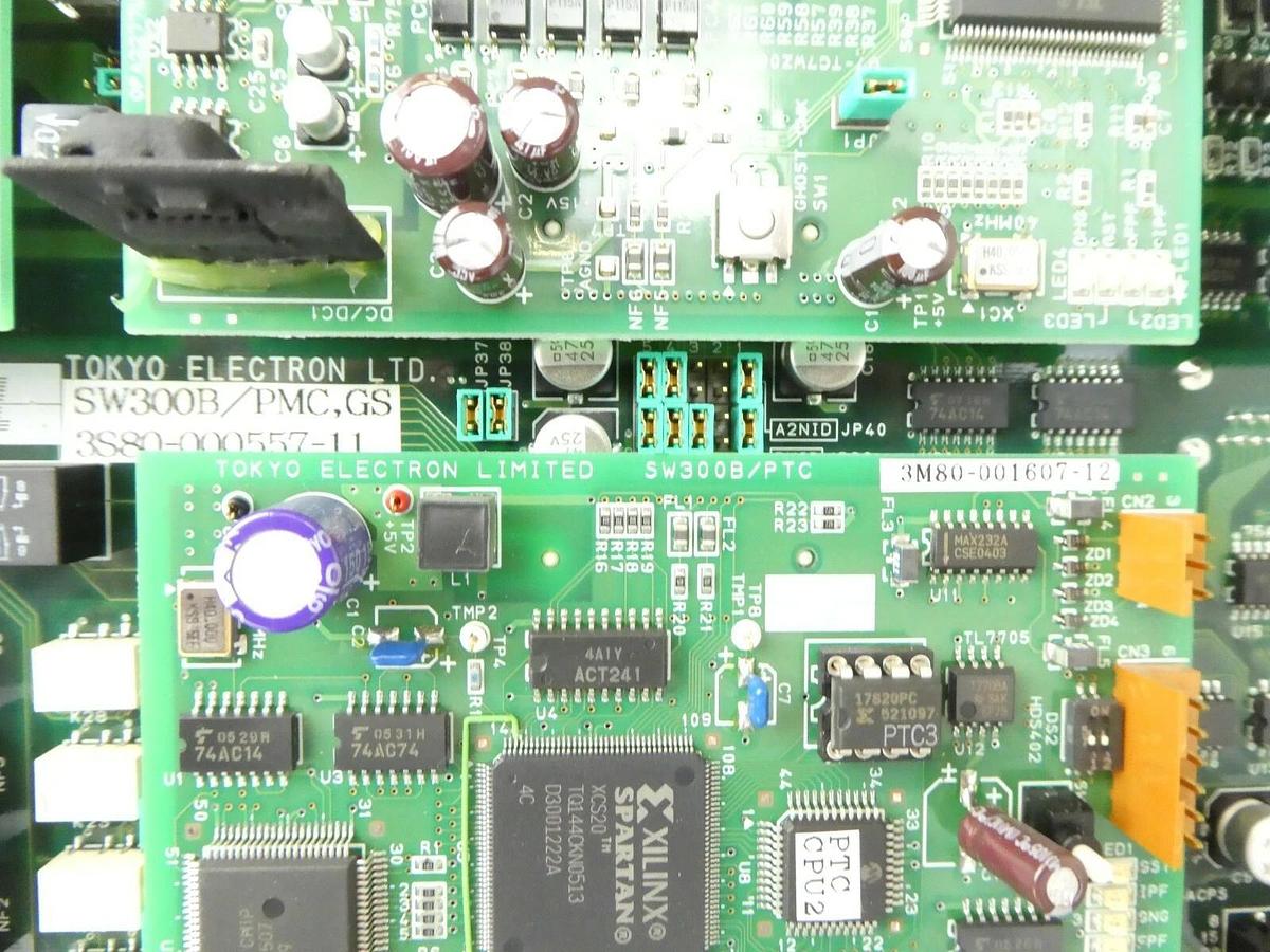 Used TEL Tokyo Electron 3S80-000557-11 PMC GS PCB SW300B AIO2 MIO PTC Trias Working