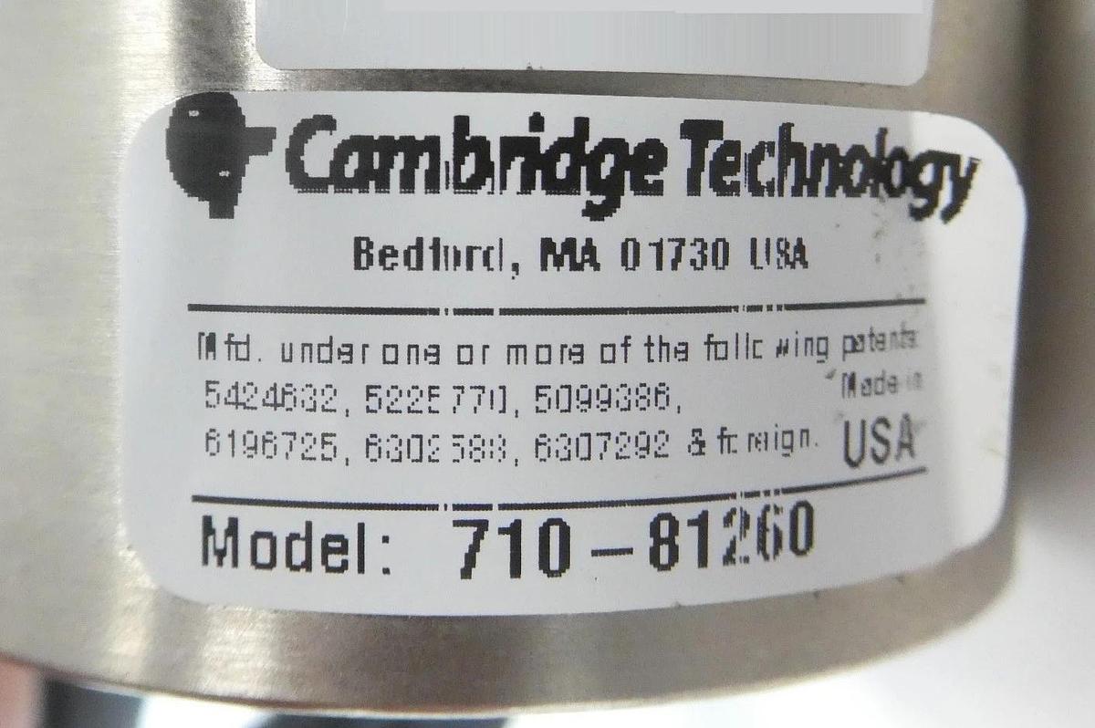 Cambridge Technology 710-81260 Scan Head LII HIPERF New