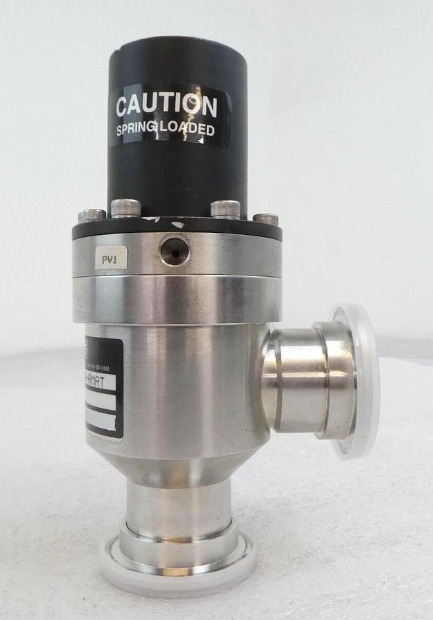 Used MDC Vacuum Products KAV-150-P-10-AMAT Pneumatic Angle Valve 3870-02890 Working