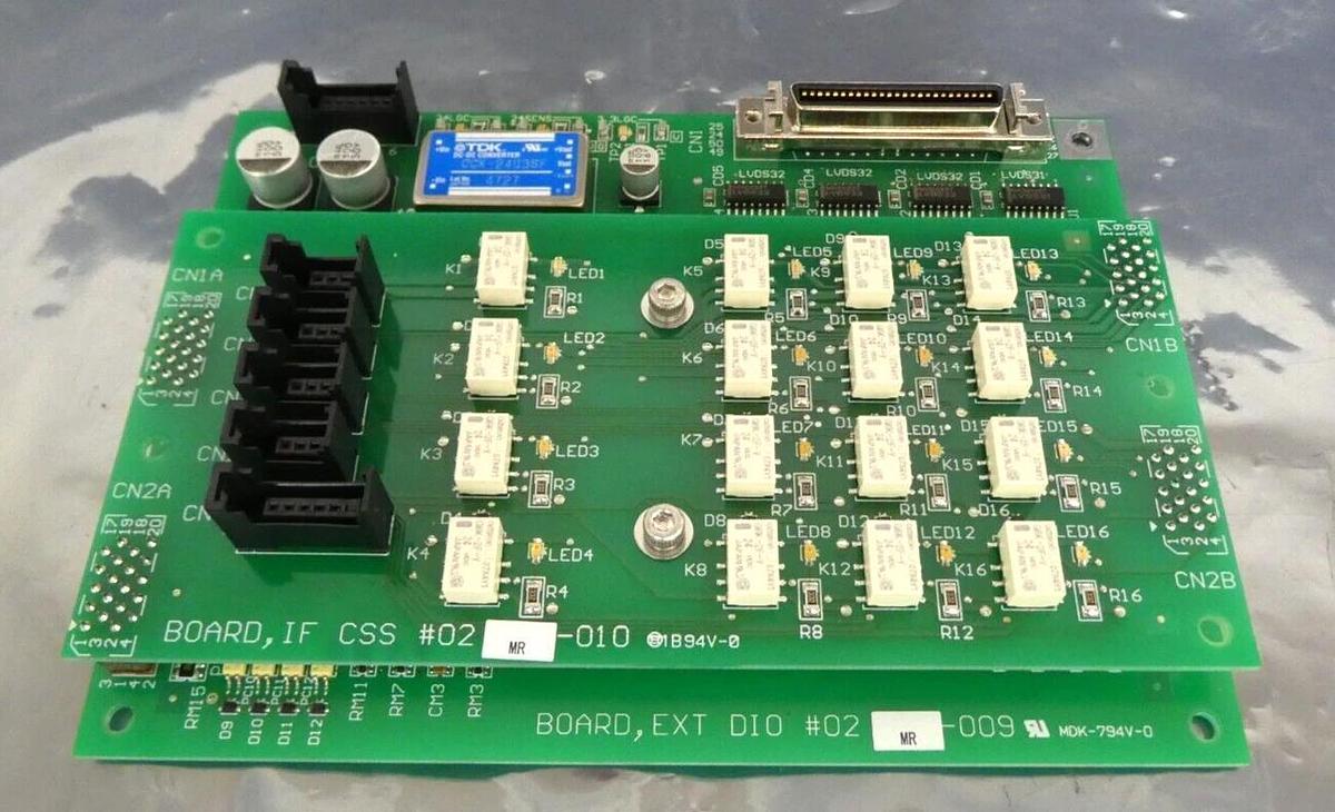 Used TEL Tokyo Electron EXT DIO #02 PCB Board MR-009 Lithius Working Surplus