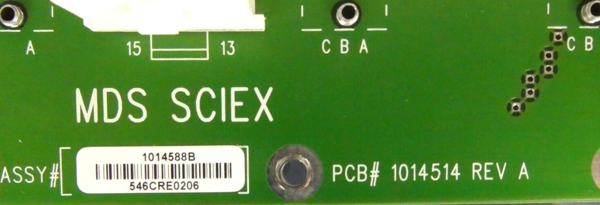 Used AB Sciex 1014588 System Backplane PCB MDS 1014514 TripleTOF 5600 LC/MS Working