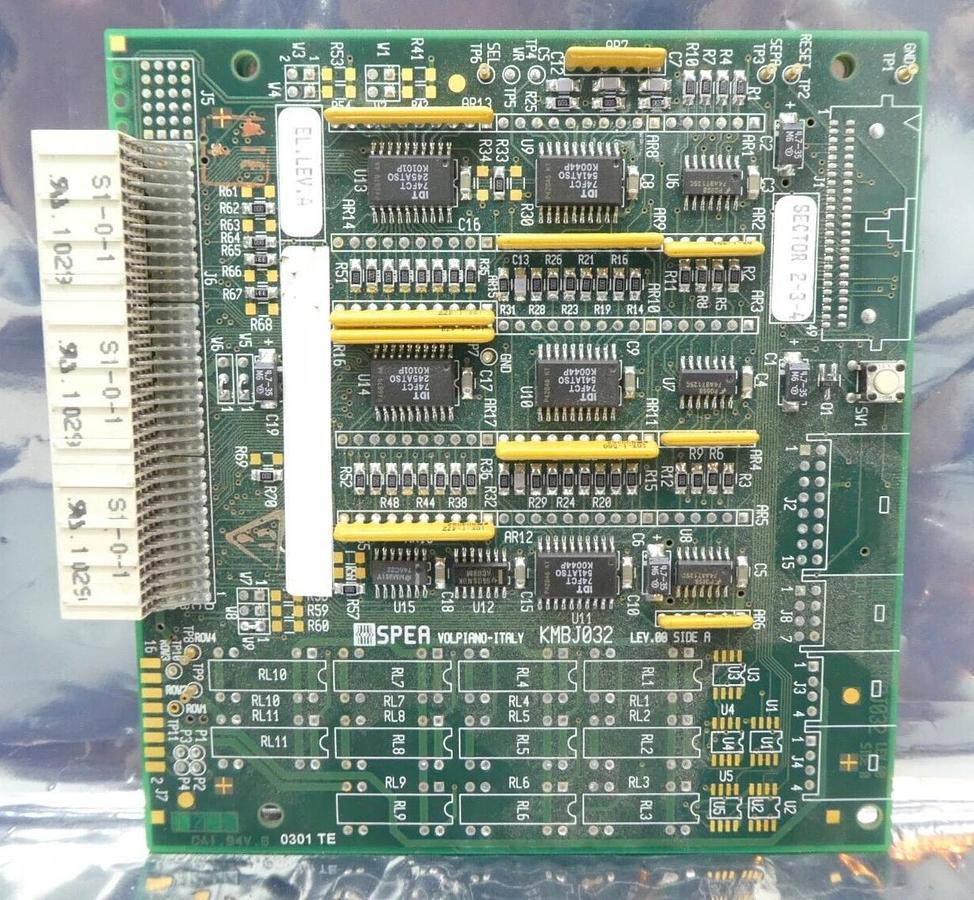 Used SPEA KMBJ032 Sector 2-3-4 Process Interface PCB EL.LEV.A Lot of 3 Working Spare