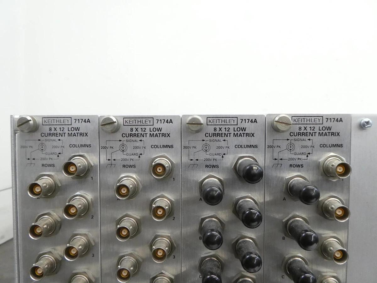 Used Keithley 707A Switching Matrix with 7174A 8x12 Low Current Matrix Cards Surplus