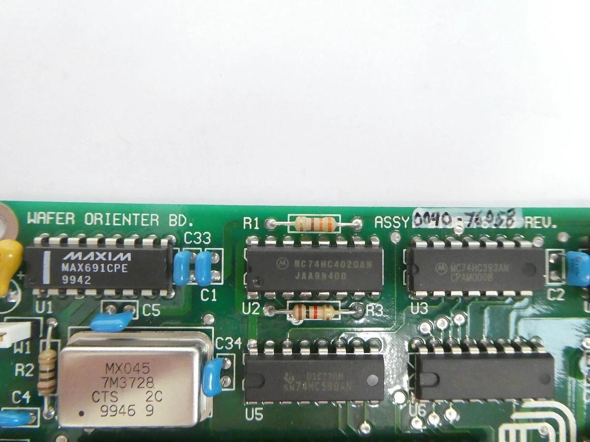 Used AMAT Applied Materials 0090-76058 Wafer Orienter PCB Board Working