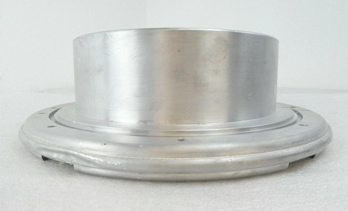 Used Varian Ion Implant Systems F9754001 Source Bushing Flange Assembly Cleaned Spare