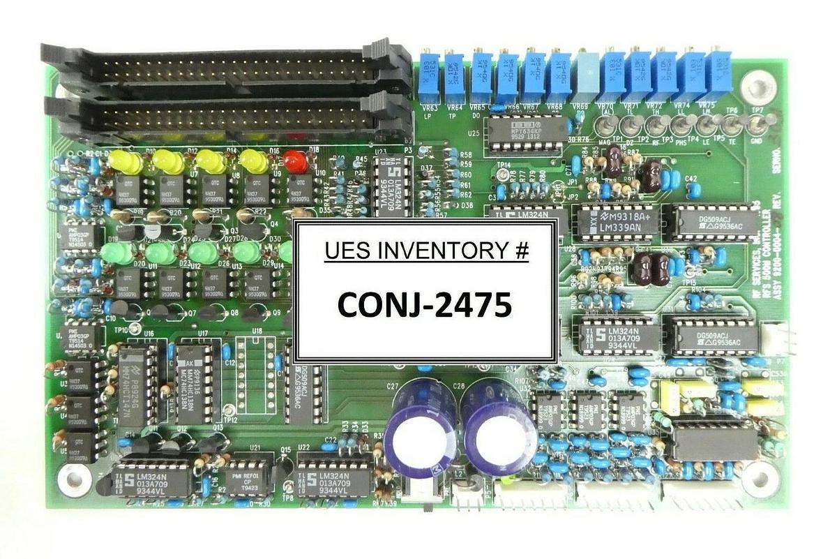 Used RF Services 9200-0004-08 RFS 500M Controller PCB RF Match 9200-0004-01 Working