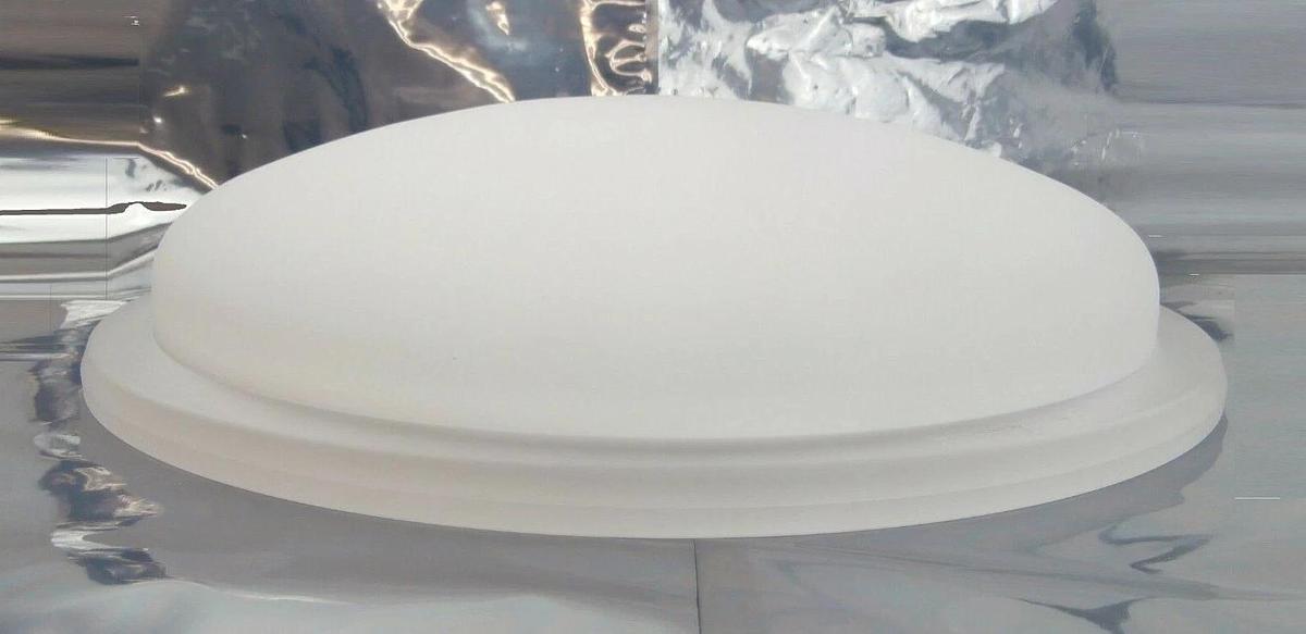 Used AMAT Applied Materials 0040-61317 Aluminum Oxide Coated Quartz Bell Jar Working