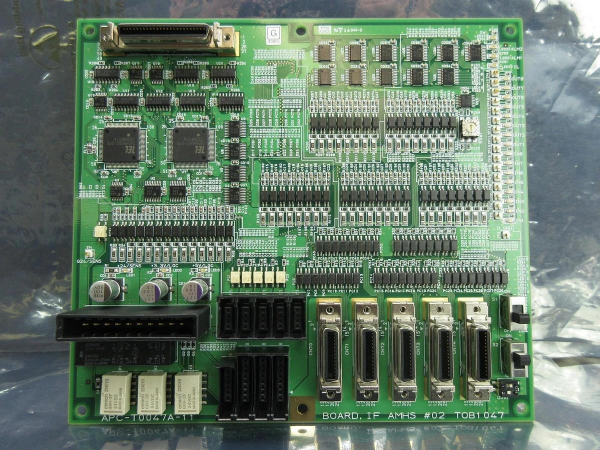 Used TEL Tokyo Electron APC-T0047A-11 IF AMHS #02 Board PCB 5044-000063-11 Used