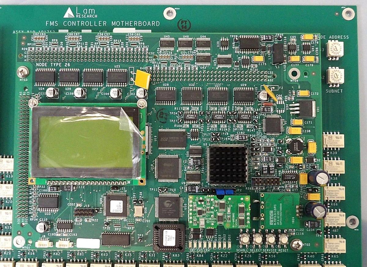Used Lam Research 810-101752-001 FMS Control Motherboard PCB 810-013872-108 Working